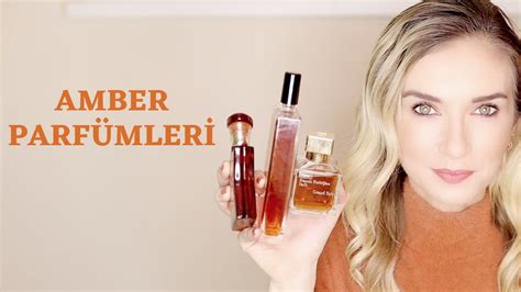 Amber kokulu parfümler